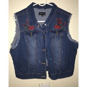 Denim vest